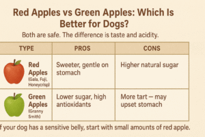 Red Apples vs Green Apples: Which Is Better for Dogs?