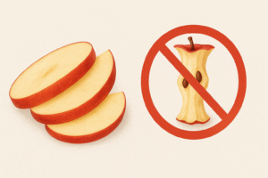 Safe and unsafe apple parts for dogs