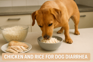 chicken and rice for dog diarrhea