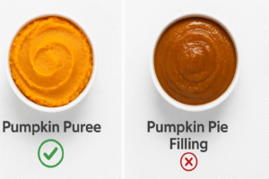 Safe vs unsafe pumpkin ingredients for dogs