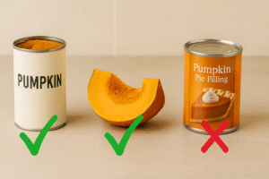 Types of pumpkins safe and unsafe for dogs