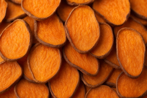 homemade dehydrated sweet potato dog treats