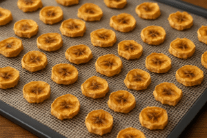 homemade dehydrated banana dog treats