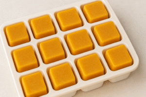 pumpkin peanut butter yogurt frozen dog treats