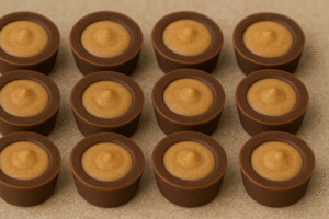 carob peanut butter frozen yogurt treats for dogs