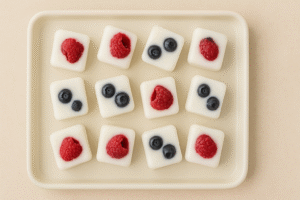 frozen yogurt fruit dog treats