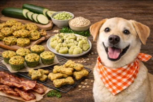 4 Homemade Zucchini Dog Treat Recipes (Low-Calorie & Vet-Approved)