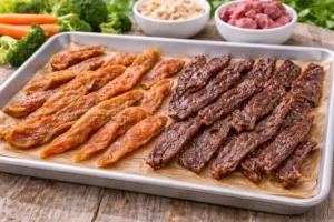 homemade meat-based dog treats high protein