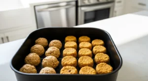 Air Fryer Method Peanut Butter Oat Dog Treats Recipe Easy & Healthy