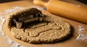 Roll and Cut Homemade Banana Honey Dog Treats