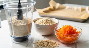 Prepare the Oat Flour Homemade Carrot Oat Dog Treats Recipe