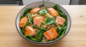 2 Salmon & Rice Dog Food – Combine Everything