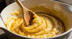 Mix Wet Ingredients Homemade Banana Honey Dog Treats