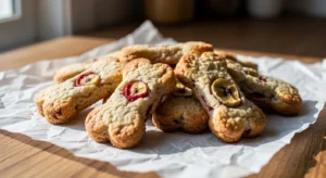 Strawberry Banana Dog Cookies