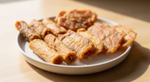 Homemade Dehydrated Chicken Jerky for Dogs