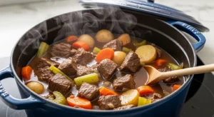 Cooking Process 5 Homemade Beef Stew for Dogs Recipes