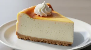 Cheesecake Slice Close-Up