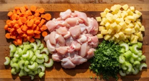 Dog-safe ingredients for homemade chicken soup