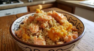 Fat-Rich Salmon & Quinoa Mix