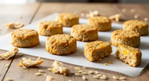 homemade chicken and rice dog treats