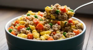 homemade turkey and egg dog food for senior dogs