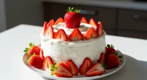 Almond strawberry dog birthday cake recipe