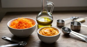 Ingredients for pumpkin carrot chews for dogs recipe