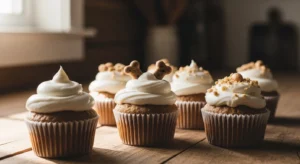 Easy Homemade Peanut Butter Dog Cupcakes