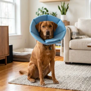 foam dog cone DIY lightweight and comfortable option