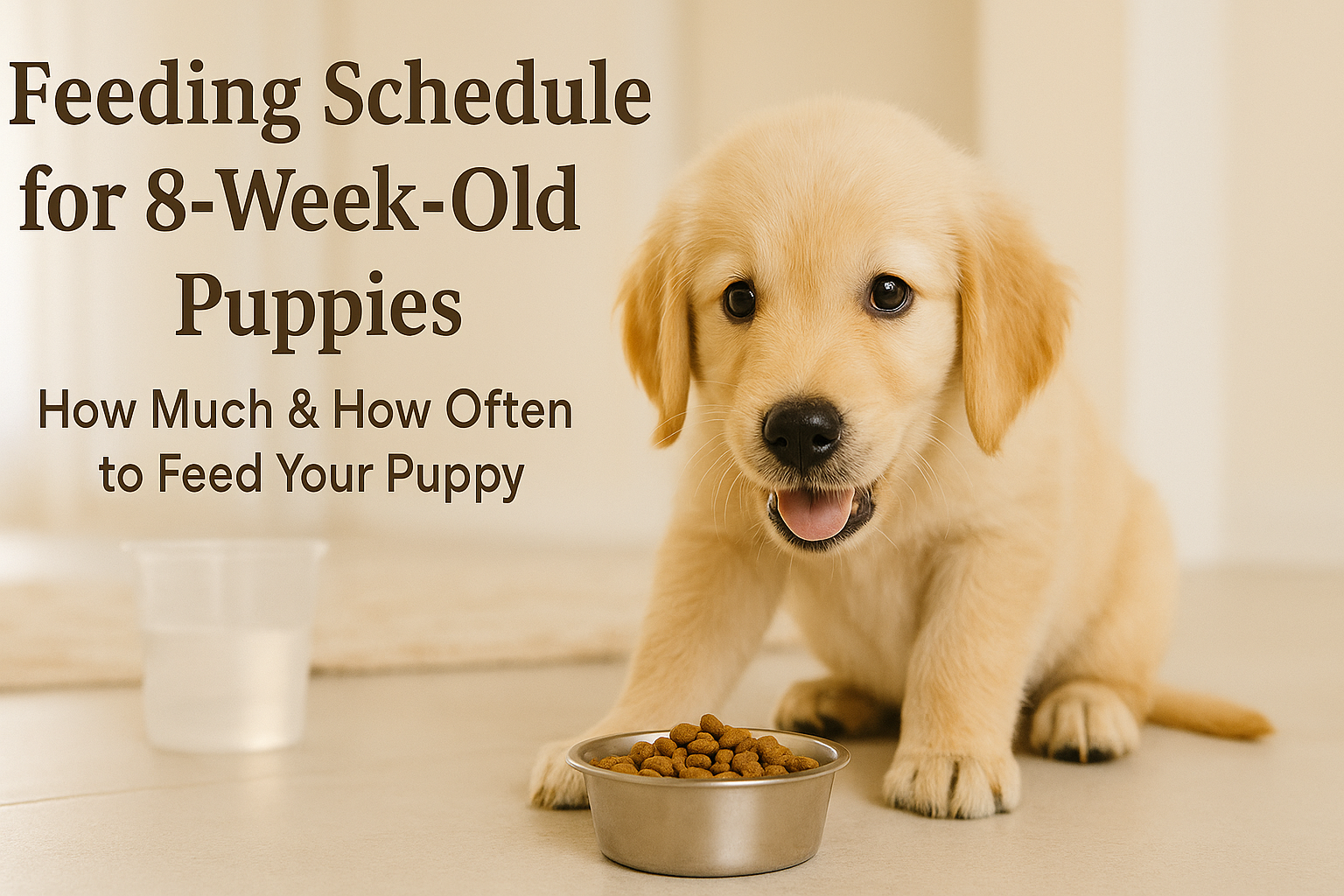 How Much & How Often to Feed Your Puppy