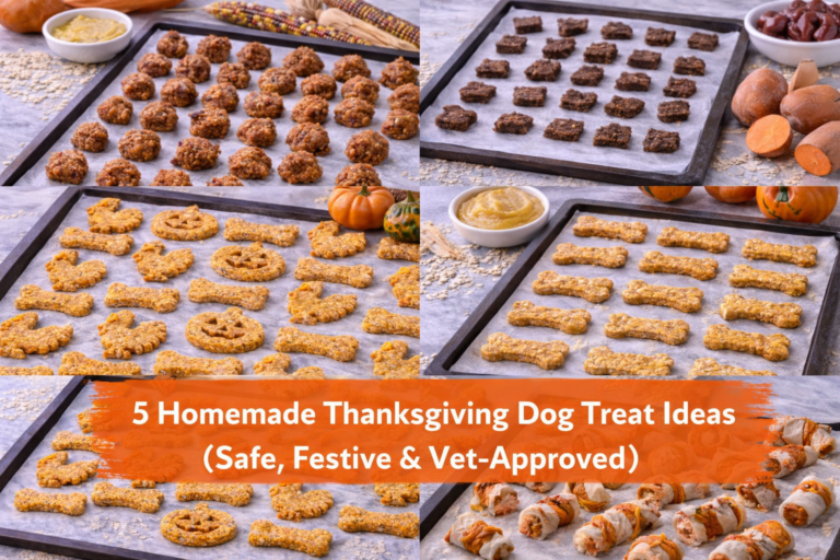 5 Homemade Thanksgiving Dog Treat Ideas (Safe, Festive & Vet-Approved)