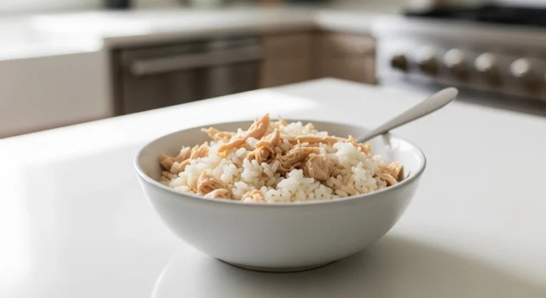 Homemade chicken and rice dog food for upset stomach