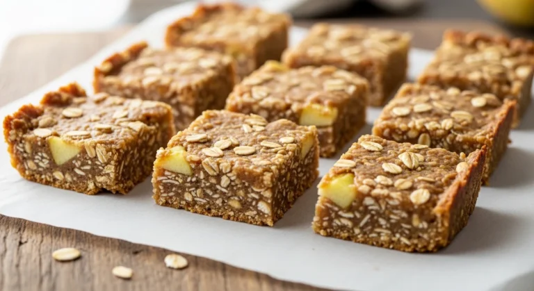 apple peanut butter oat bars for dogs