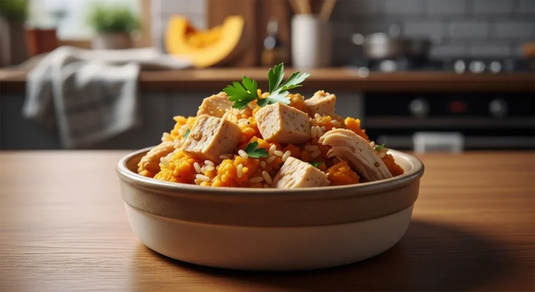 Chicken & Pumpkin Dog Food Recipe (Easy)