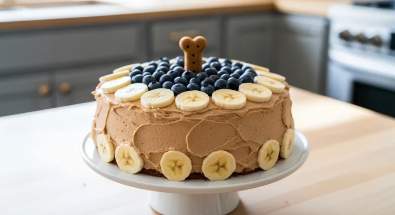 No Bake Dog Cake Simple Recipe