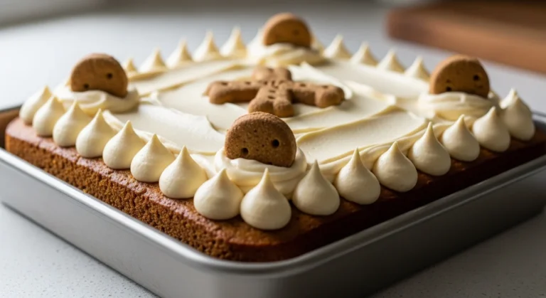 homemade pumpkin dog cake with peanut butter yogurt frosting