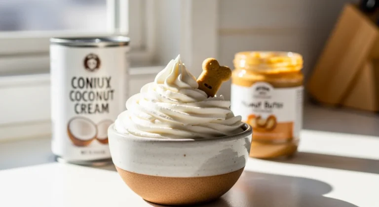 Homemade whipped cream for dogs recipe