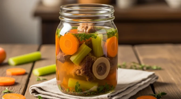 Homemade bone broth for dogs healthy recipe